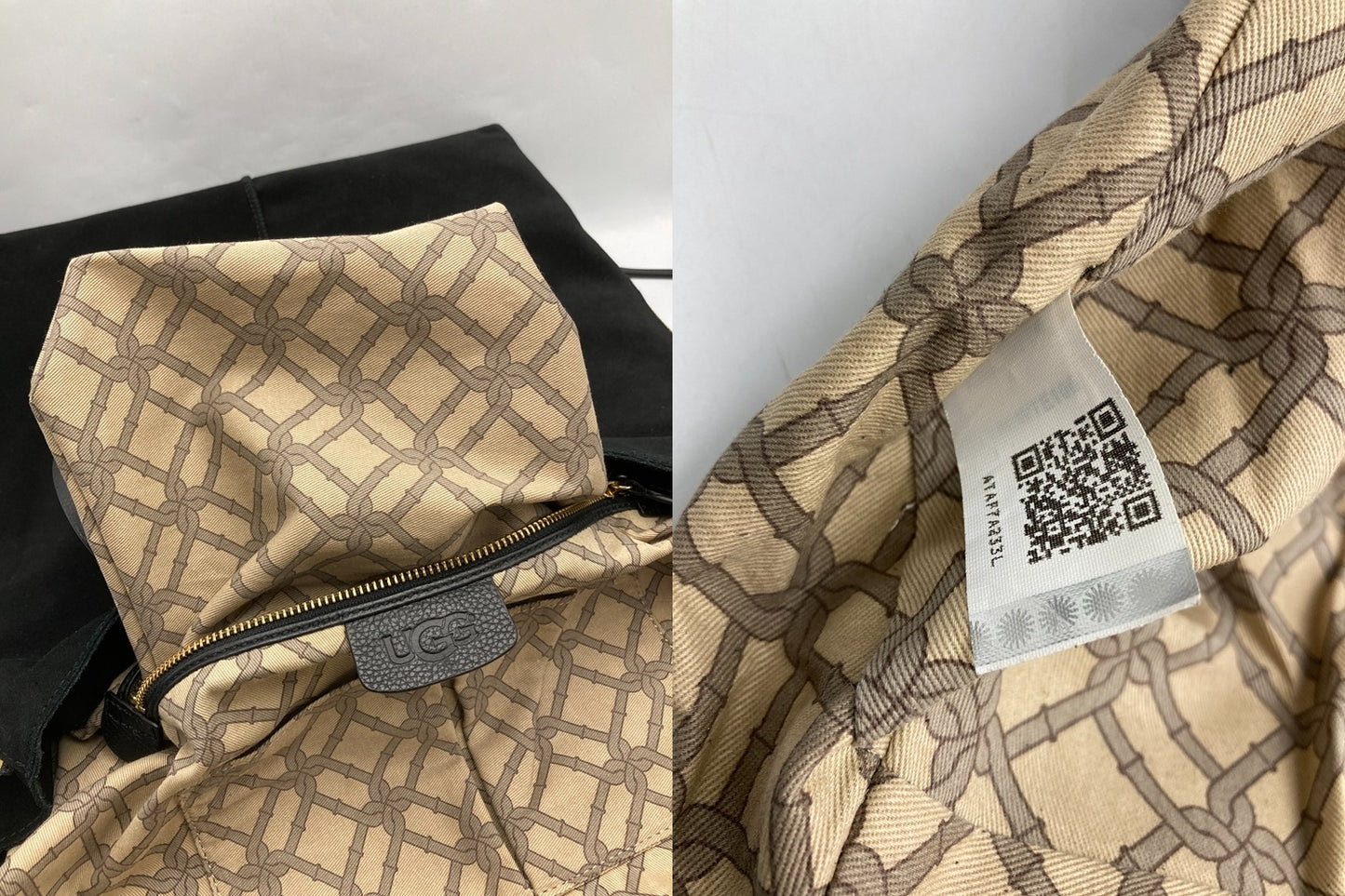 UGG アグ スエード トートバッグ 中古 D4