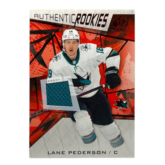 UPPER DECK NHLカード SP GAME USED LANE PEDERSON SAN JOSE SHARKS #192 中古 IT2