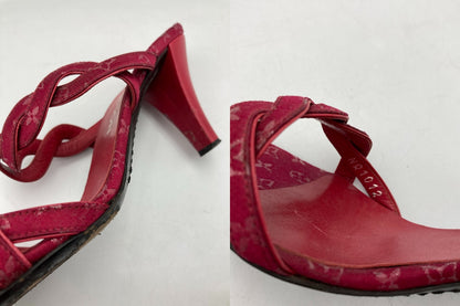 LOUIS VUITTON ルイヴィトン モノグラム ミュール サイズ37 中古 D4