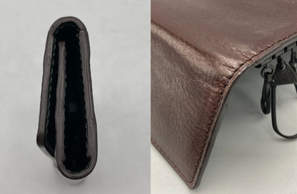 TAKEO KIKUCHI タケオキクチ イタリアンレザー 4連キーケース 中古 D4