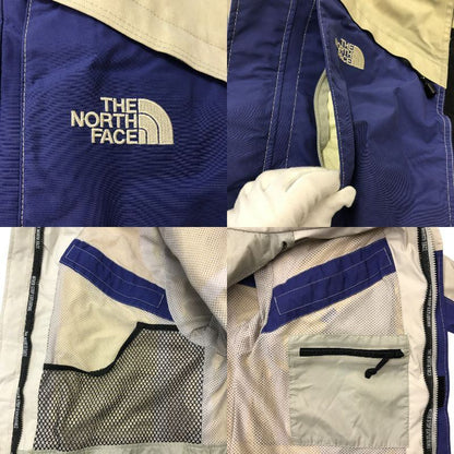 THE NORTH FACE ザノースフェイス マウンテンパーカー メンズ GORE-TEX ゴアテックス パウダーガード 防寒 ブルー/ベージュ Mサイズ NS-0951 中古 TK1