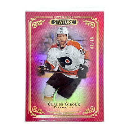 UPPER DECK NHLカード STATURE CLAUDE GIROUX FLYERS 44/75 #70 中古 IT1