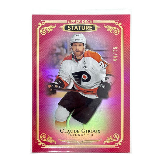 UPPER DECK NHLカード STATURE CLAUDE GIROUX FLYERS 44/75 #70 中古 IT1