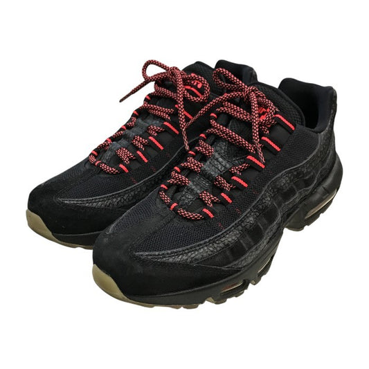 NIKE ナイキ AIR MAX 95 スニーカー メンズ ローカット エアマックス ブラック/レッド 27㎝ AV7014-001 中古 T1