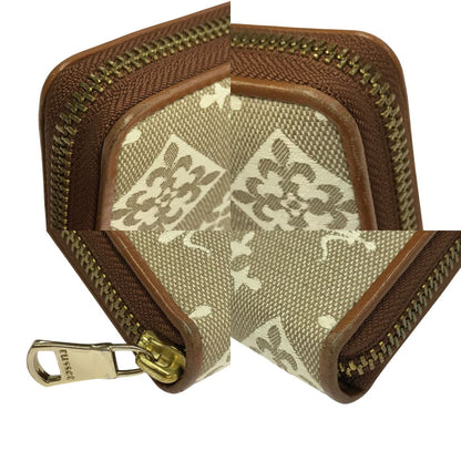 russet ラシット 長財布 レディース ラウンドジップ 三層式小銭入れ 収納大 ベージュ 中古 T1