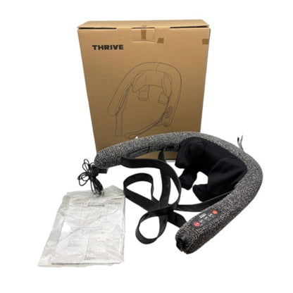THRIVE スライヴ 首肩 マッサージャー グラネススマート スコティッシュグレー MD-455 医療機器認証番号：301AGBZX00043A02 家電製品 マッサージ機 ネックマッサージャー ヒーター機能 中古 W1