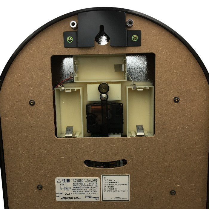 リズム時計工業 スモールワールド メネット カラクリ時計 4MH688RH 02 中古 Y4