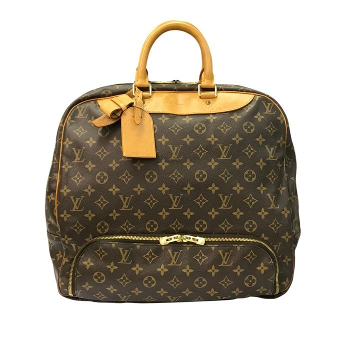LOUIS VUITTON ルイヴィトン モノグラム エヴァジオン ボストンバッグ ユニセックス シューズ収納 スポーツ/旅行鞄 ブラウン M41443 中古 T1