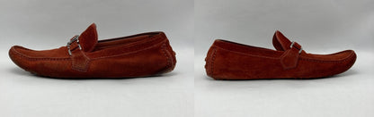 LOUIS VUITTON ルイヴィトン スエード ドライビングシューズ サイズ7 メンズ 中古 D4