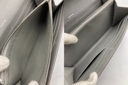 BALENCIAGA バレンシアガ Envelope エンベロープ スリム コンチネンタルウォレット 736732 長財布 中古 D4