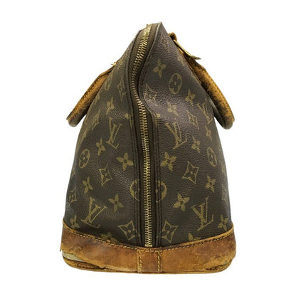 LOUIS VUITTON ルイヴィトン モノグラム アルマPM ハンドバッグ レディース 定番 シンプル ブラウン M53151 中古 T1