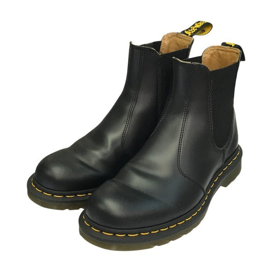 Dr.Martens ドクターマーチン チェルシーブーツ レディース サイドゴア 定番 イエローステッチ ブラック UK6(25cm) 2976 中古 T1