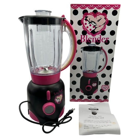 ベティ・ブープ ベティちゃん ミキサー 1033 Blender ブレンダー 家電 キャラクター サンリオ 中古 W４