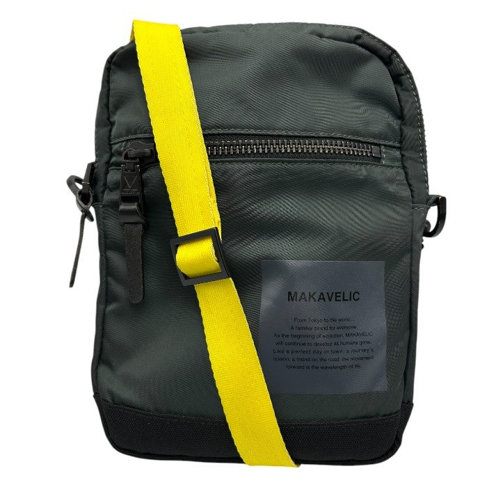 MAKAVELIC マキャベリック ボディバッグ 3108-10511 鞄 ショルダーバッグ メンズ ナイロン 中古 W４