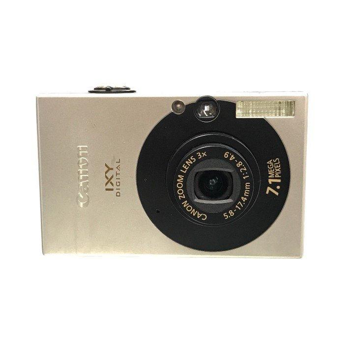 Canon キヤノン IXY DIGITAL 10 コンパクトデジタルカメラ ブラック/シルバー キャノン 光学3倍ズーム SDカード PC1228 中古 T1
