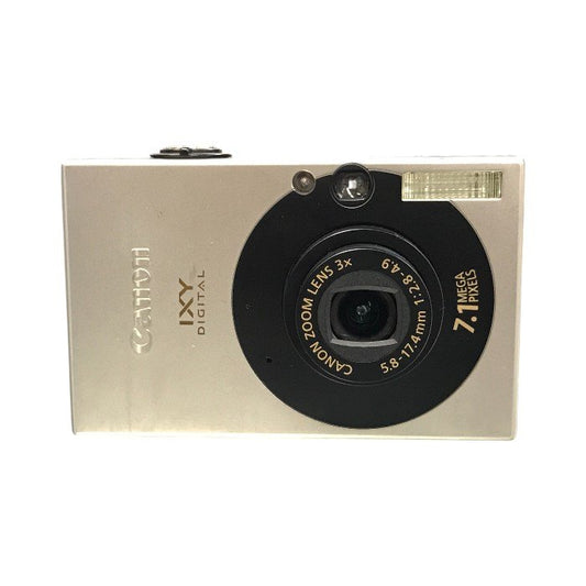 Canon キヤノン IXY DIGITAL 10 コンパクトデジタルカメラ ブラック/シルバー キャノン 光学3倍ズーム SDカード PC1228 中古 T1