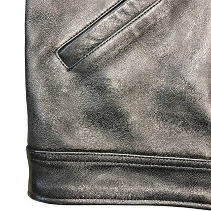 Schott ショット トラッカージャケット メンズ ラムレザー シングル 羊革 ブラック Sサイズ 3121034 中古 T1