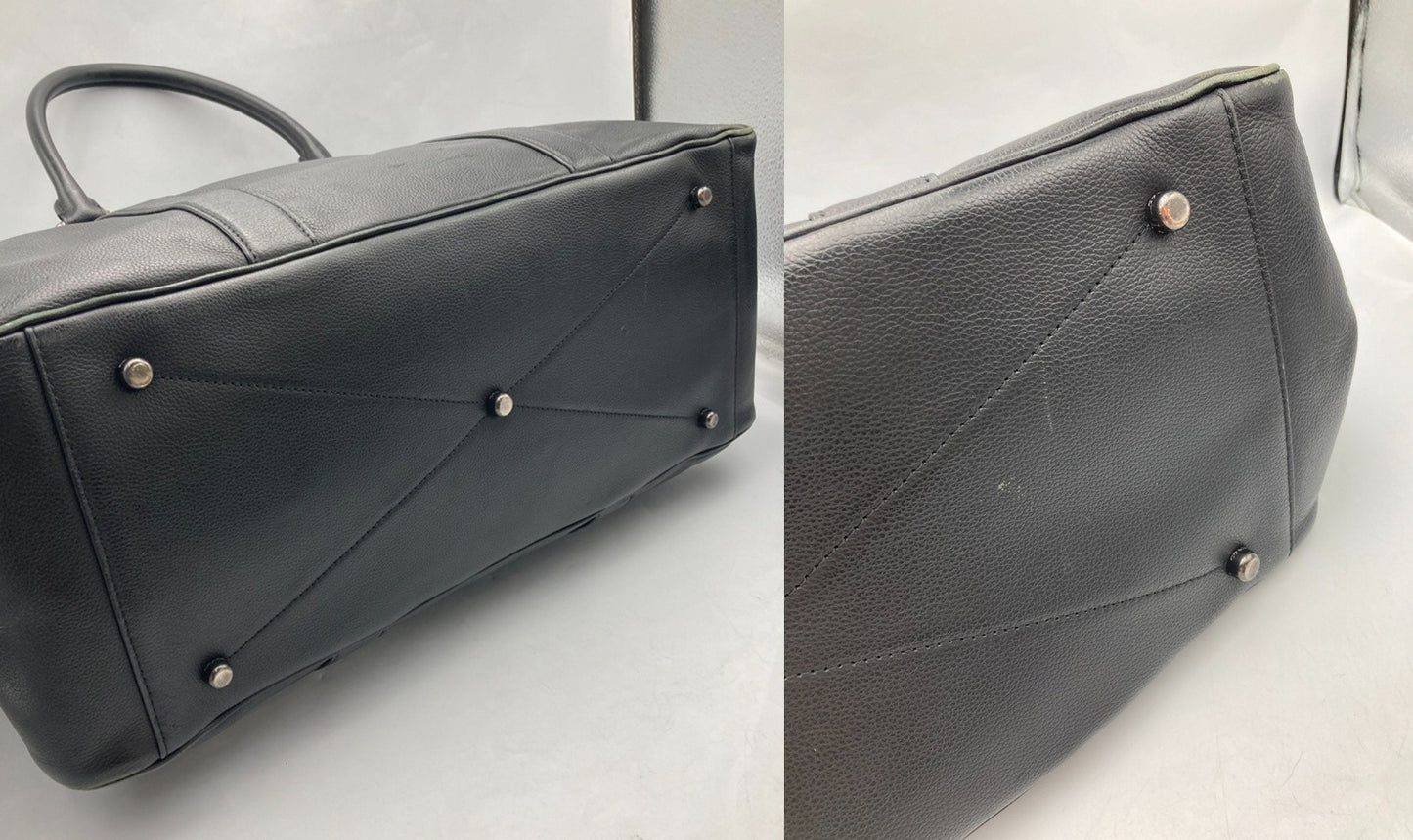 COACH コーチ レザー 2WAY ボストンバッグ F27614 中古 D4
