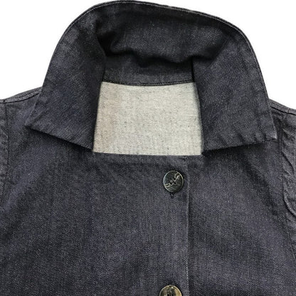 Y's for Iiviing ワイズフォーリビング ジャンパースカート レディース コットン デニム ノースリーブ ワンピース ブラックデニム 中古 T1