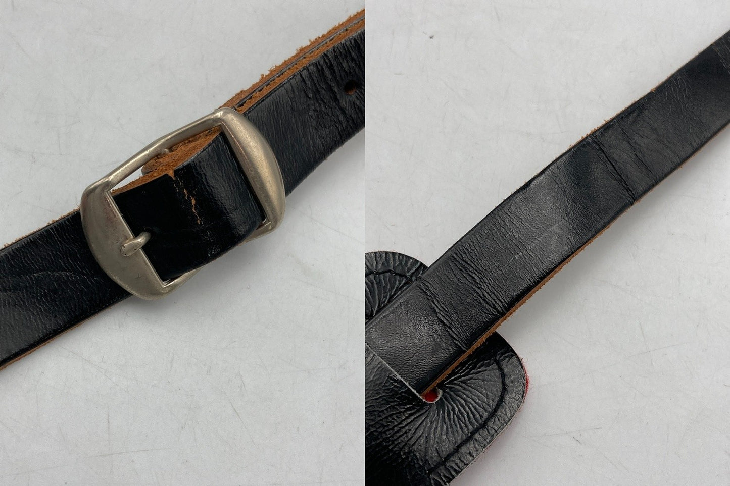 FERNANDES フェルナンデス レザー ギターストラップ 中古 D4