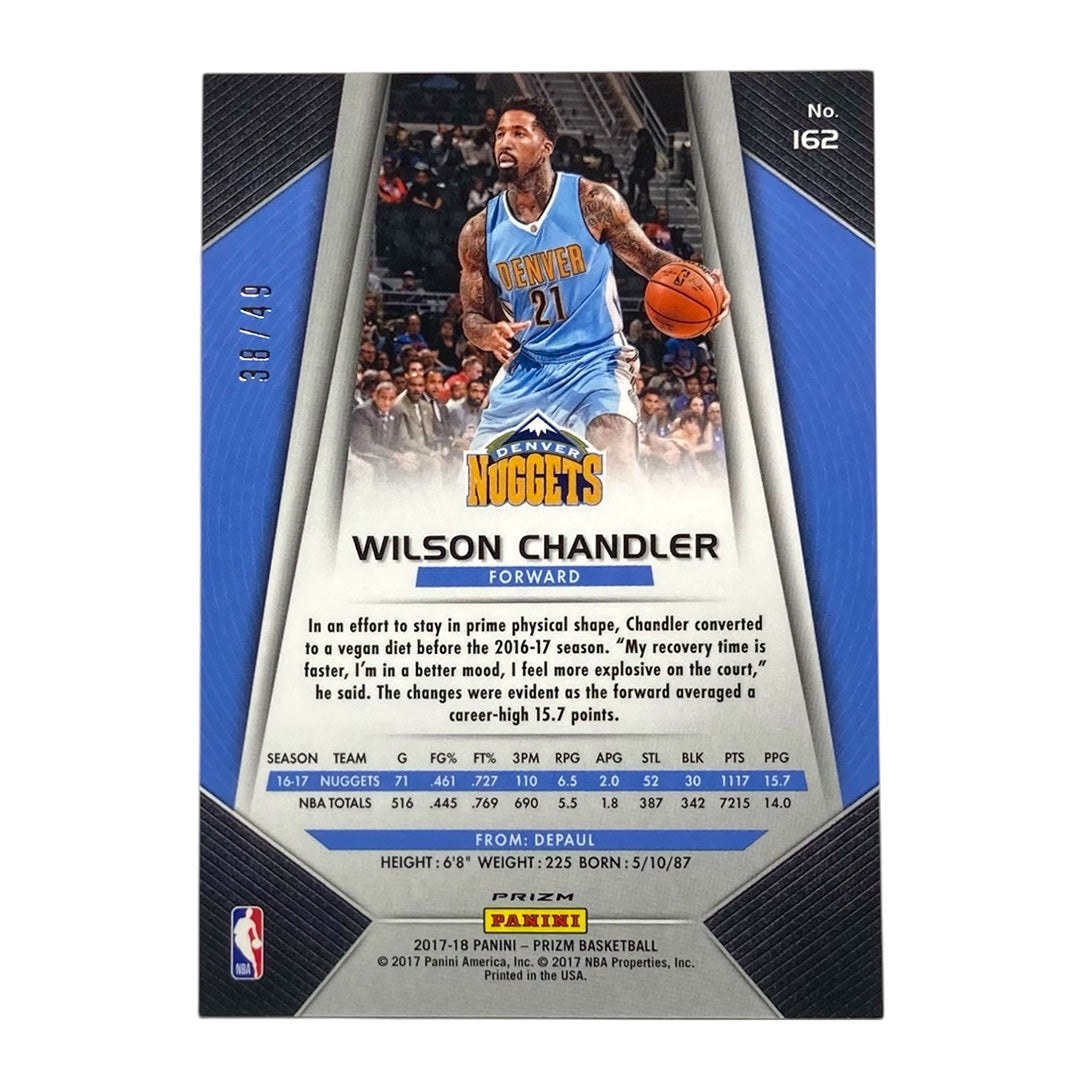 PANINI NBAカード PRIZM WILSON CHANDLER DENBER NUGGETS /49 #162 中古 IT2