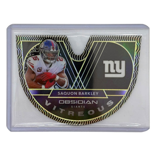 PANINI NFLカード OBSIDIAN DIE-CUT SAQUON BARKLEY GIANTS 01/10 #V13 中古 IT1