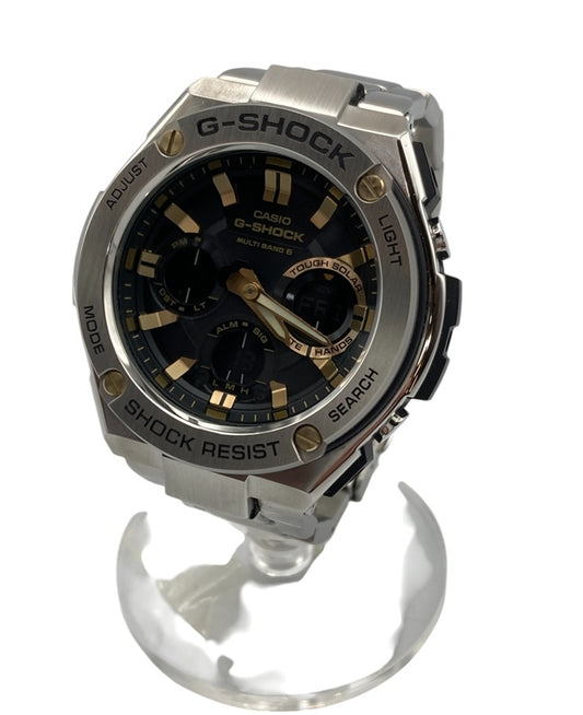 CASIO カシオ ジーショック Gスチール タフソーラー 腕時計 GST-W110D-1A9JF 中古 D4