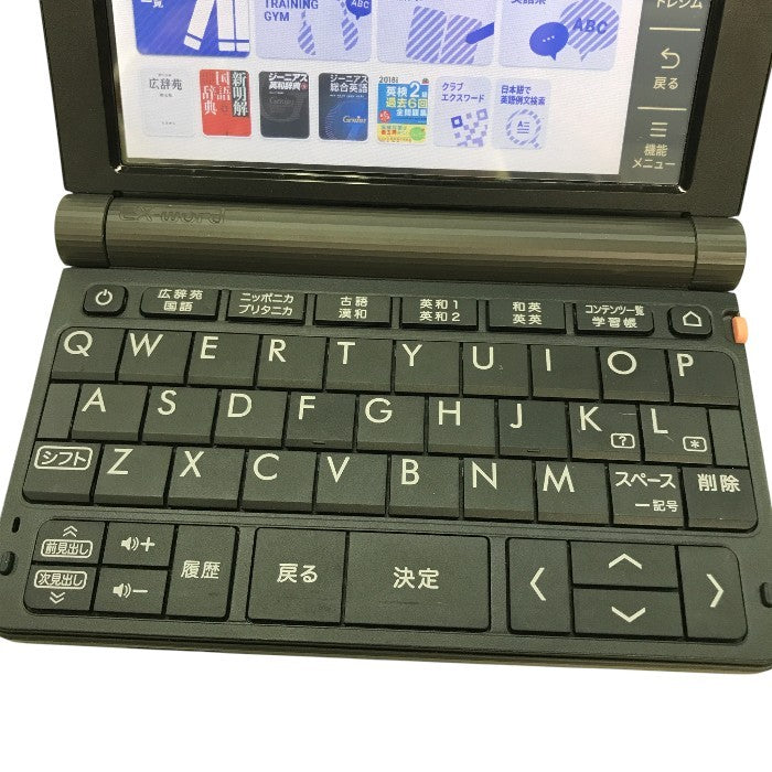カシオ 電子辞書 高校生モデル ブラック XD-SR4800BK 中古 Y1