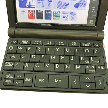 カシオ 電子辞書 高校生モデル ブラック XD-SR4800BK 中古 Y1