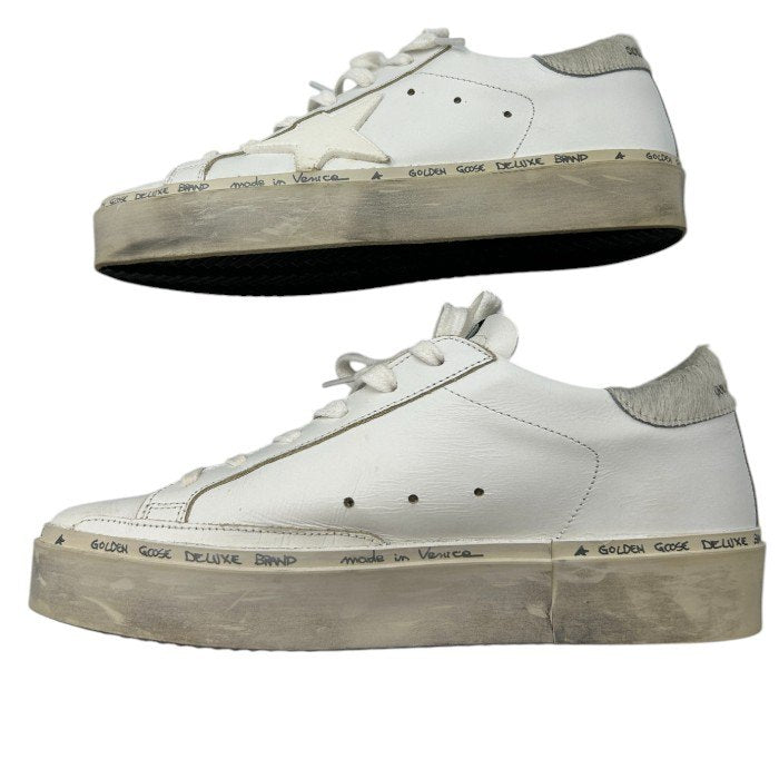 GOLDEN GOOSE ゴールデングース GGDB/HI STAR スニーカー 37(約23cm) 靴 シューズ イタリア製 ファー ブランド 中古 W４