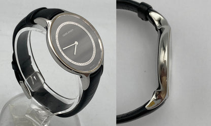 GEORG JENSEN ジョージジェンセン コンケイヴ 316 クオーツ 腕時計 中古 D4