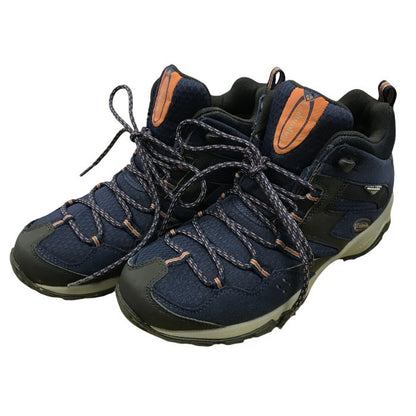 Columbia コロンビア セイバー3ミッド オムニテック メンズ レディース オールシーズン  トレッキングシューズ ネイビー 25cm ym5259-464 中古 M1