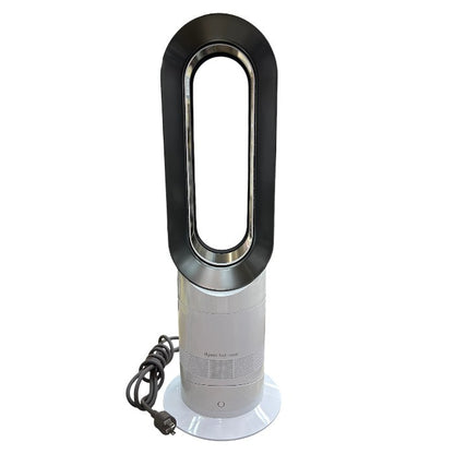 ダイソン Dyson Hot + Cool ホット&クール AM09WN  扇風機 ホワイト ファンヒーター 暖房器具 オールシーズン 冷房 家電 中古 W４