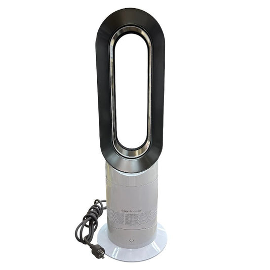 ダイソン Dyson Hot + Cool ホット&クール AM09WN  扇風機 ホワイト ファンヒーター 暖房器具 オールシーズン 冷房 家電 中古 W４