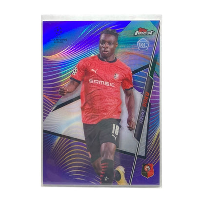TOPPS サッカーカード FINEST JEREMY DOKU RENNAIS /250 #40 中古 IT2