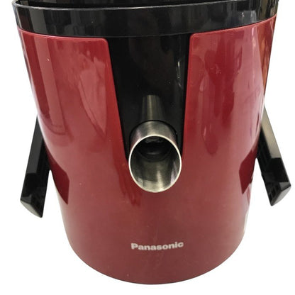 パナソニック ジューサー 高速 レシピブック付 レッド MJ-H200-R 中古 Y1