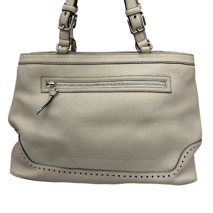 COACH コーチ レザー ハンドバッグ J043-5056 トート 鞄 ブランド かわいい レディース 本革 中古 W４