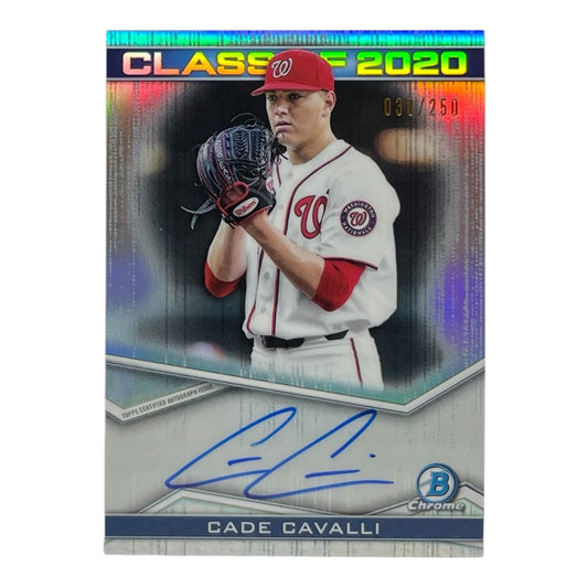 TOPPS MLBカード BOWMAN CHROME CADE CAVALLI WASHINGTON NATIONALS /250 #C20A-CC 中古 IT2