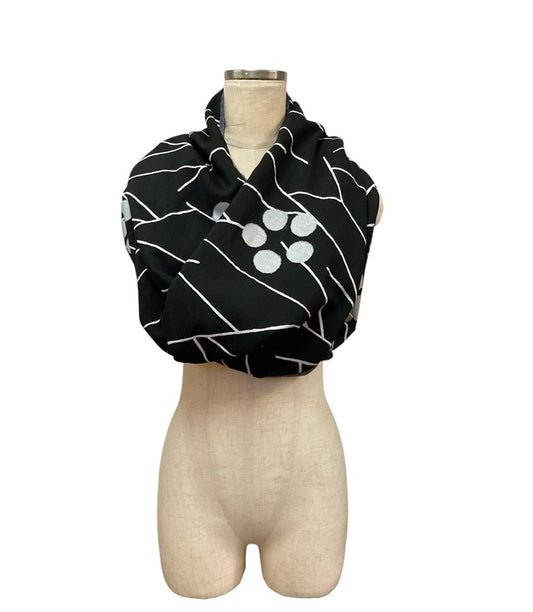 SOU・SOU ソウソウ 梳毛単糸織物 モスリン えりまき 首まき 羊毛100％ 中古 D4