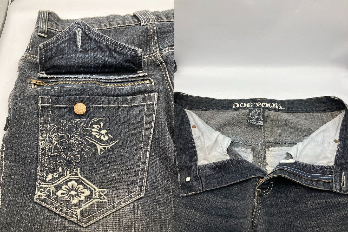 DOG TOWN ドッグタウン 黒龍 デニムパンツ DTB-3179 中古 D4