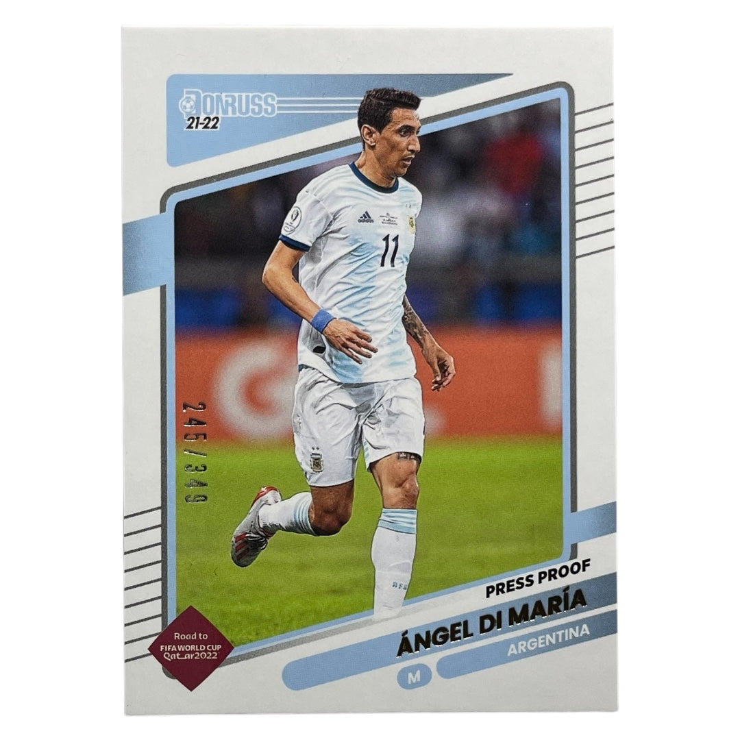 PANINI サッカーカード DONRUSS PRESS PROOF ANGEL DI MARIA ARGENTINA /349 #8 中古 IT2