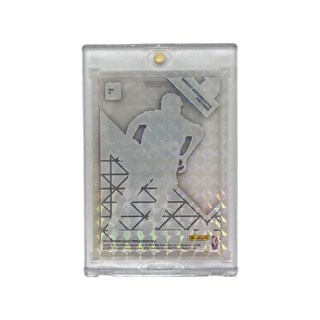 PANINI NBAカード CLEARLY DONRUSS The Rookies SEKOU DOUMBOUYA 43/49 #6 中古 IT1