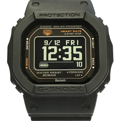 CASIO G-SHOCK 腕時計 メンズ デジタル G-SQUAD ランニング アプリ連動 睡眠計測 DW-H5600-1JR 中古 T1