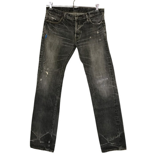 HYSTERIC GLAMOUR ヒステリックグラマー ジーンズ メンズ スタッズ ダメージ加工 32インチ デニム ボトムス カジュアル 中古 W1