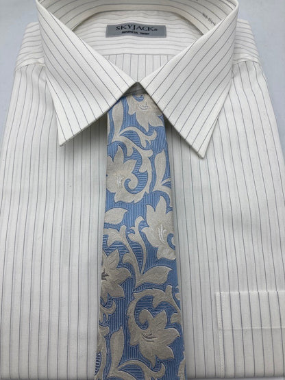 VERSACE ヴェルサーチェ (ヴェルサーチ）花柄 ネクタイ 中古 D4