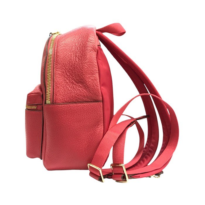 COACH コーチ リュック レディース レザー ミニサイズ バックパック レッド F38263 中古 T1