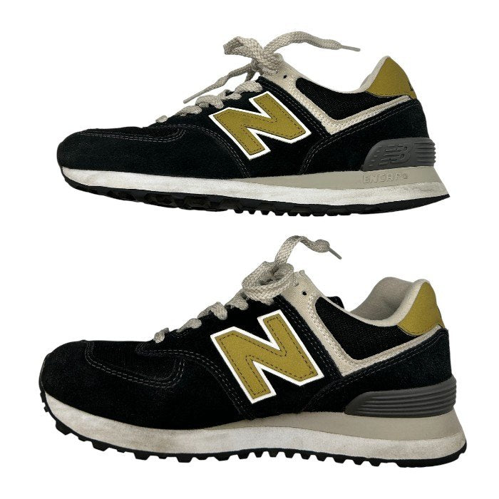 New Balance ニューバランス スニーカー 574 ML574EO2 24.5cm レディース メンズ ユニセックス 靴 シューズ 中古 W４