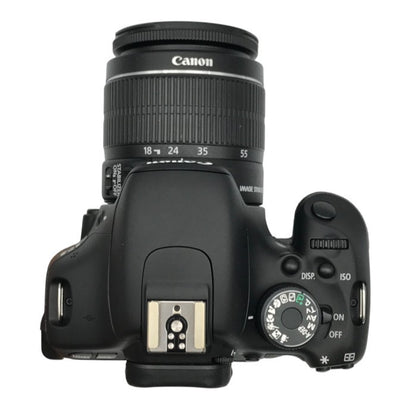 Canon EOS Kiss X5 デジタル一眼レフカメラ ダブルズームキット ブラック EF-S18-55mm/EF-S55-250mm 1800万画素 標準/望遠レンズ KISSX5-WKIT 中古 T1