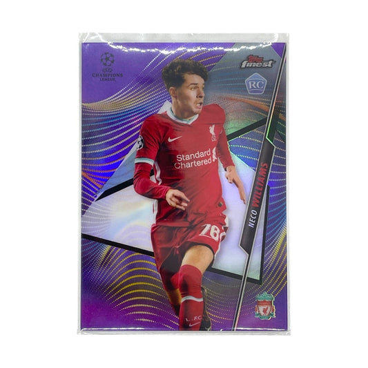 TOPPS サッカーカード FINEST NECO WILLIAMS LIVERPOOL 038/250 #12 中古 IT1
