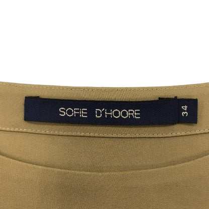 SOFIE DHOORE ソフィドール ワンピース 34 ブラウン 長袖 レディース 春 秋 中古 KW1